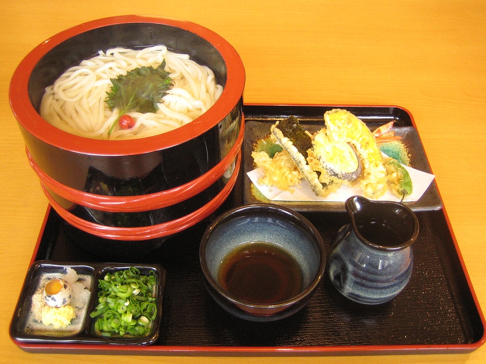 Kama age Udon - Japanese Noodle