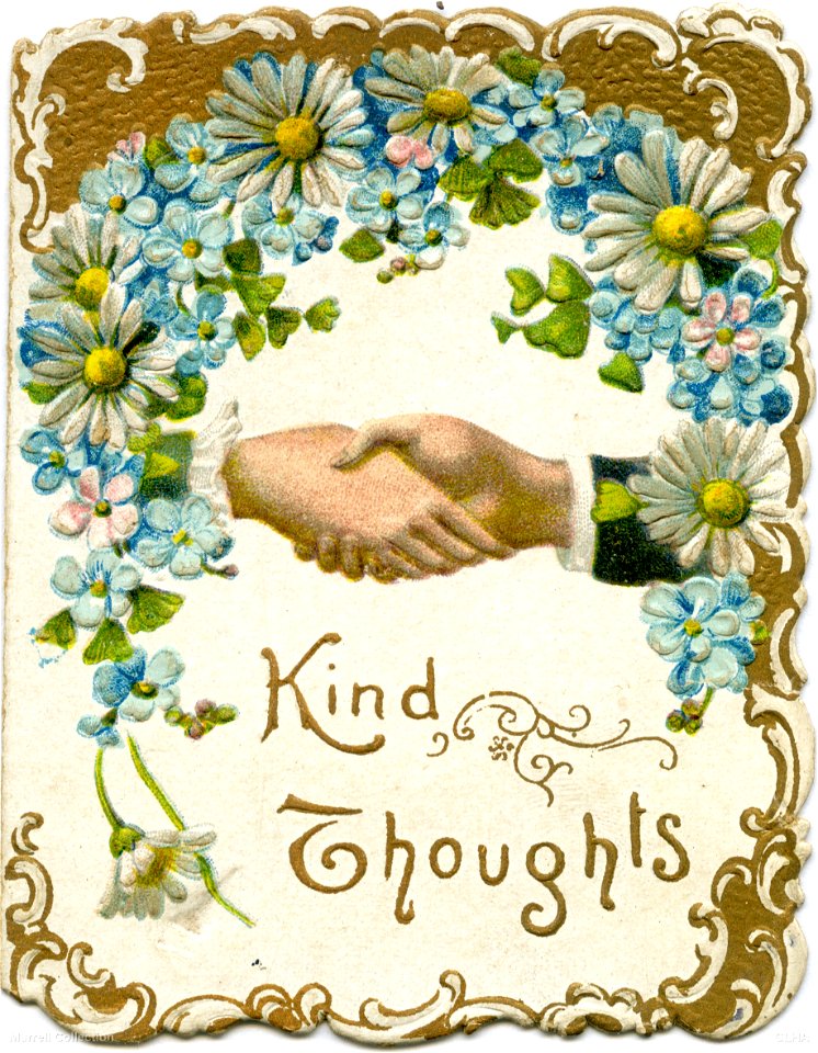 "Kind Thoughts" - New Year card