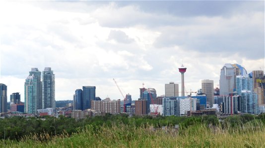 Downtown Calgary.