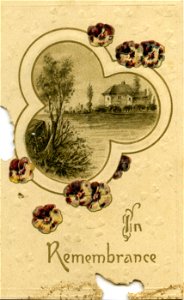 "In remembrance" - Christmas card