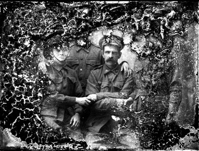 Australian soldier, mates, [n.d.]