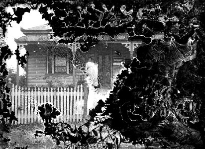 Nurse Mary Ann Hestelow outside St Elmo Maternity Hospital, 102 Aberdare Street, Kurri Kurri, NSW, [n.d.]