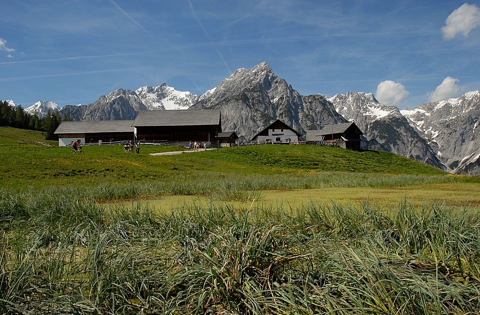 Walder Alm in Gnadenwald, Austria photo