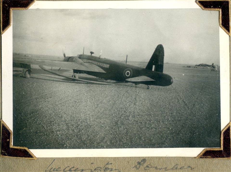 Wellington Bomber, North Africa