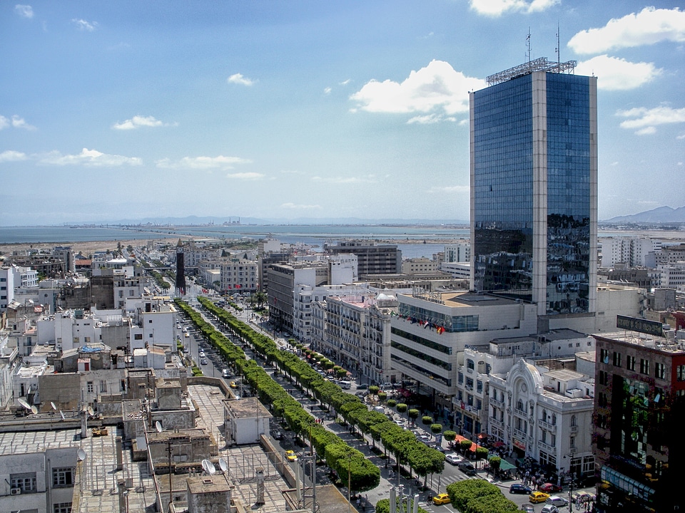 Cityscape Tunis Tunisia