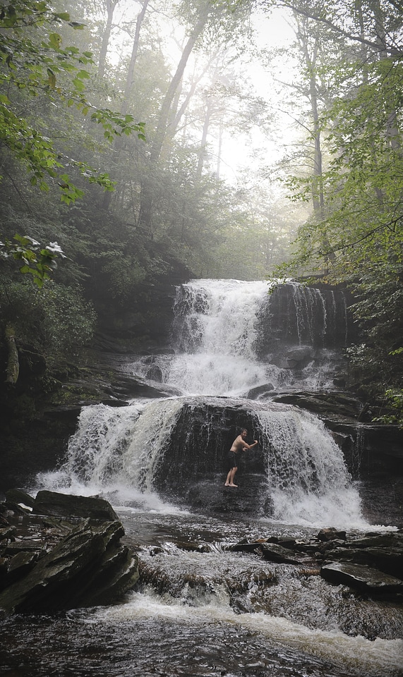 Waterfalls in Ricketts Glen State Park
