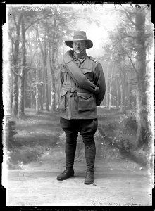 Australian soldier, John Joseph Fisher (Jack) (1894-1959), 1916 photo