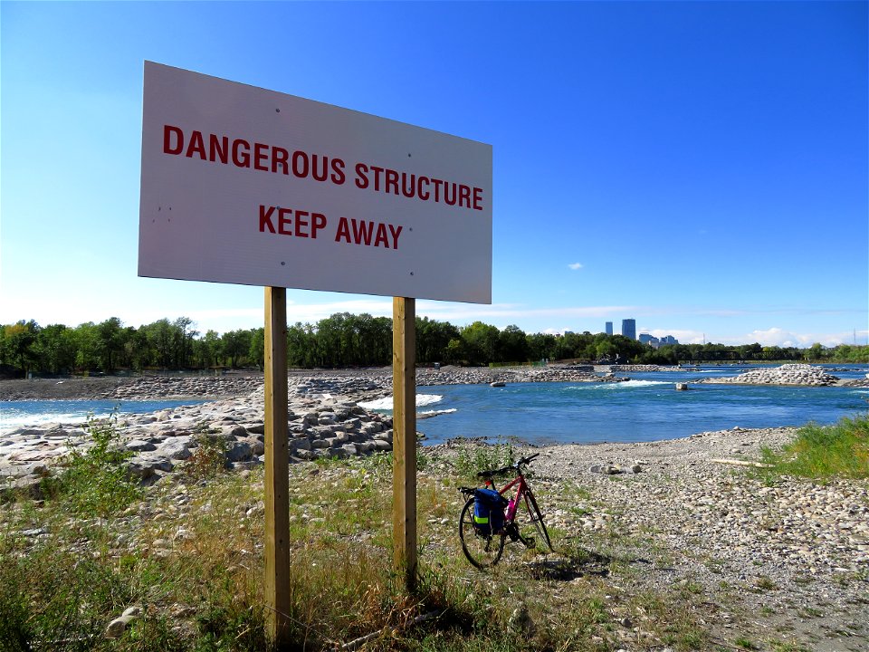 My bike doesn't know the meaning of Danger!