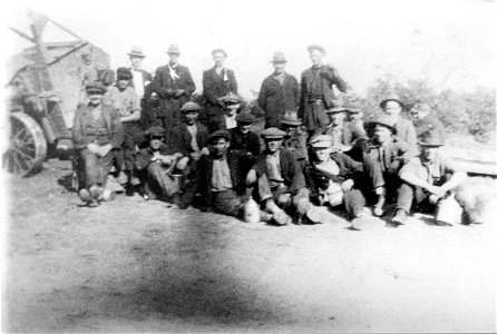 Group photo of 19 workmen, [n.d.] photo
