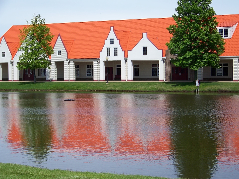 Architecture landmark building