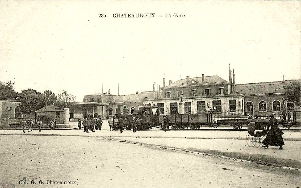 Châteauroux.La gare