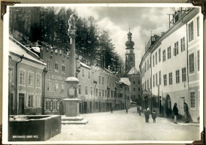 Brunico, Italy, [1944] - Postcard photo