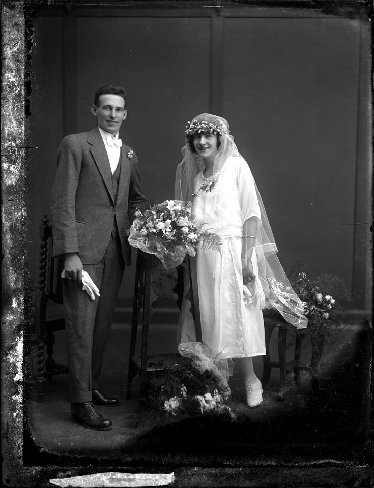 Bride and groom, [n.d.]