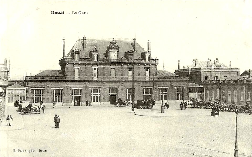 Douai.La gare