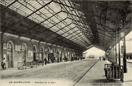 La Roche-sur-Yon.Intérieur de la gare