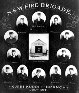 NSW Fire Brigade, Kurri Kurri Branch, July 1914