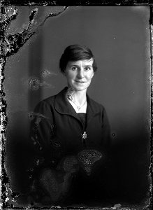 A lady, [n.d.]