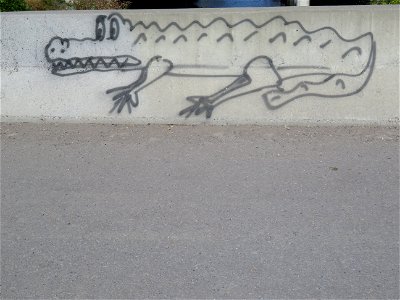 Snappy street art in east Calgary