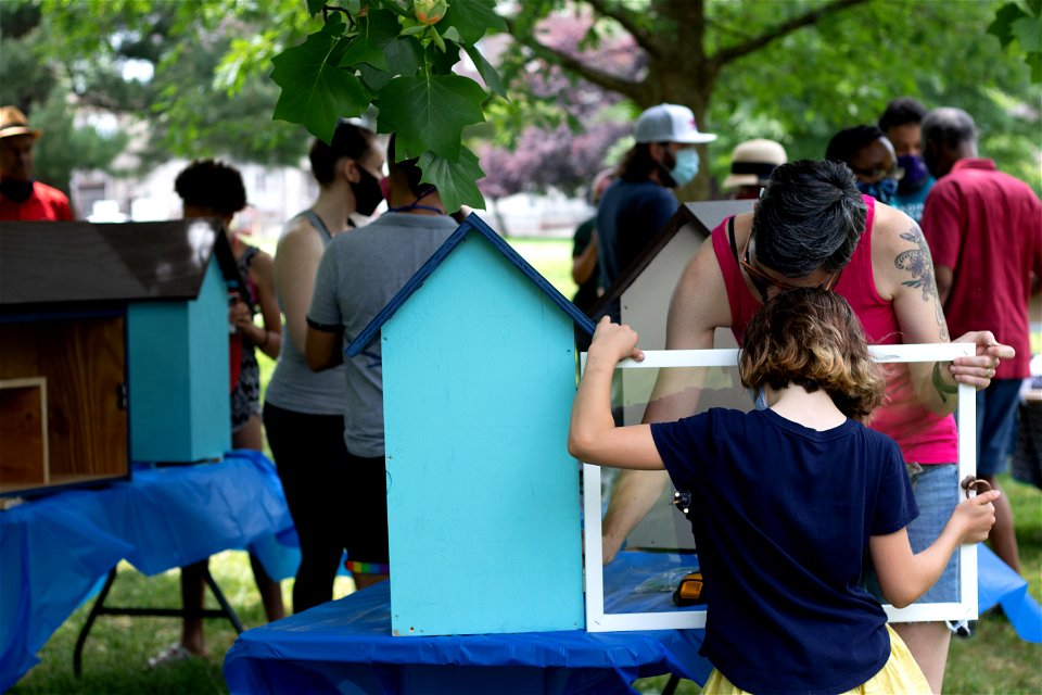 Reading Spaces Everywhere Sidewalk Library 25 photo