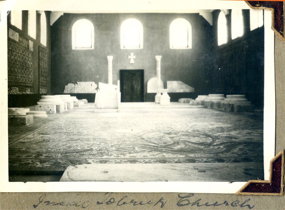 Inside Tobruk Church, Tobruk, Libya photo