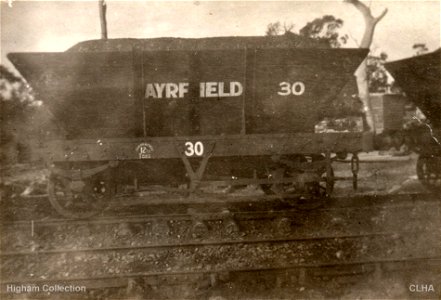 Coal wagons, Ayrfield Colliery, NSW, [1920s] photo