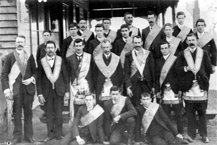 Brethren of the Manchester Unity Independent Order of Oddfellows (MUIOOF) , Kurri Kurri Lodge [n.d.] photo
