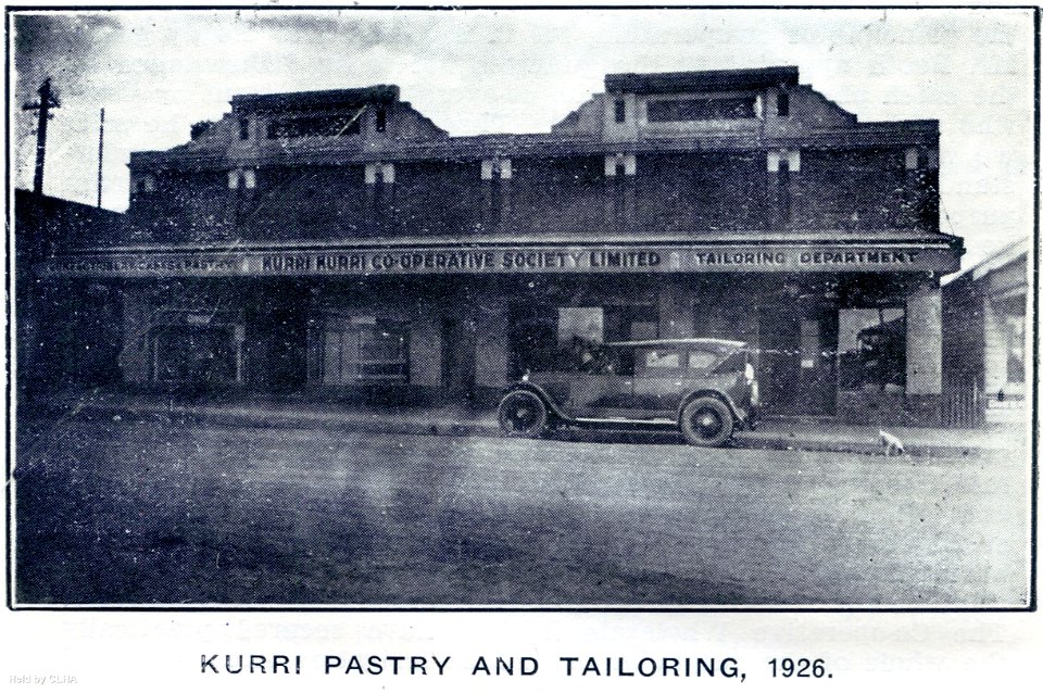 Kurri Pastry and Tailoring, Kurri Kurri Co-operative Society, 1926