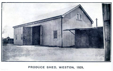 Kurri Kurri Co-operative Society Produce Shed, Weston, NSW, 1929 photo