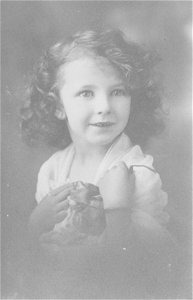 Portrait of a young girl, [n.d.] photo