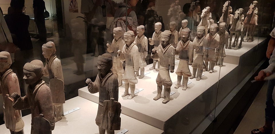 The Terracotta Army and Horses of Xian in China