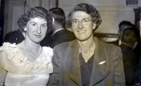 Girlie Foster with Fay McGilvray, [n.d.] photo