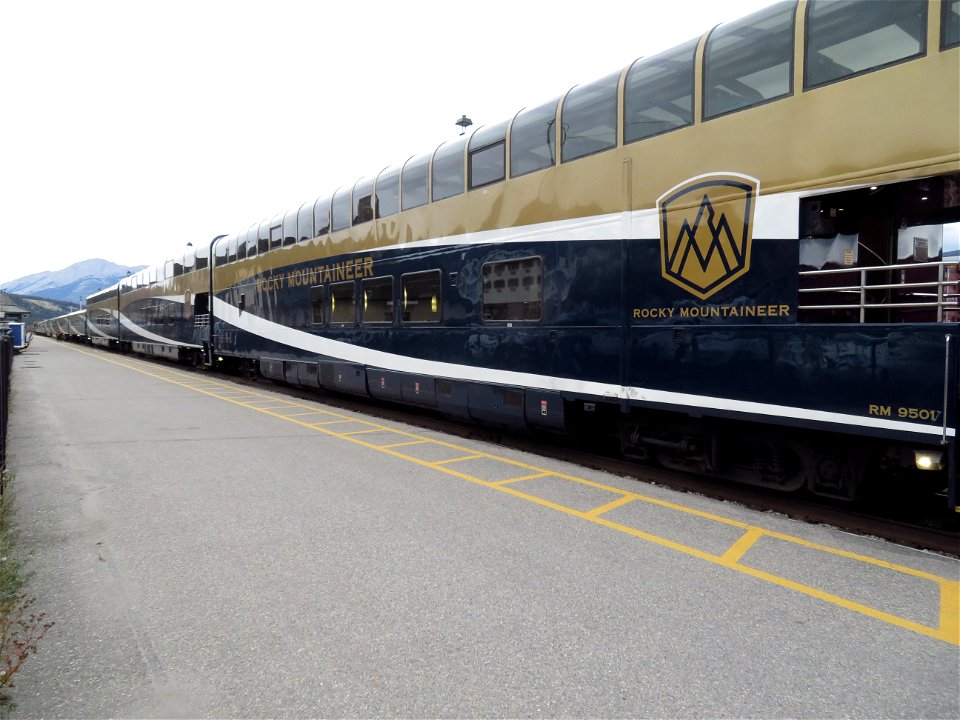 Jasper Station Passenger Train