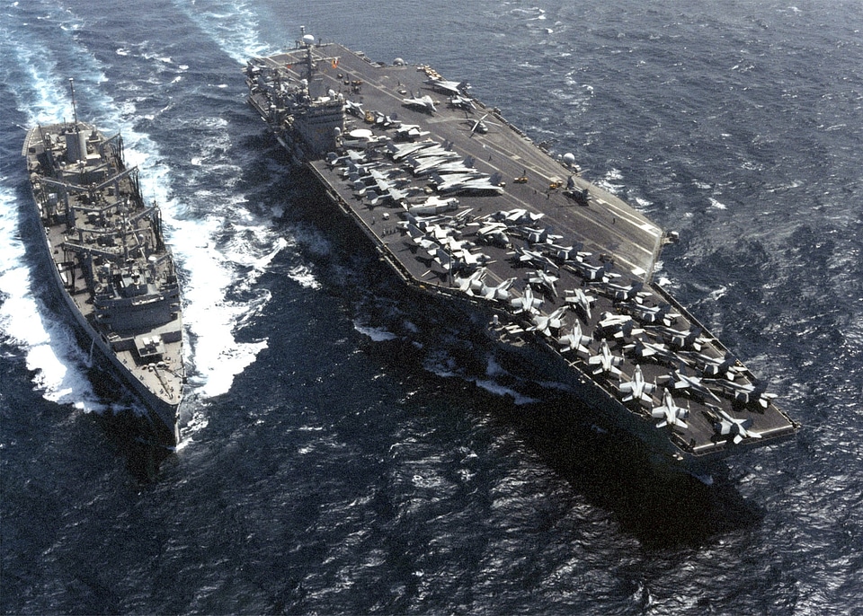 USS Carl Vinson and USS Sacramento