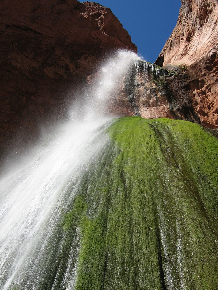 Ribbon Falls in Grand Canyon National Park