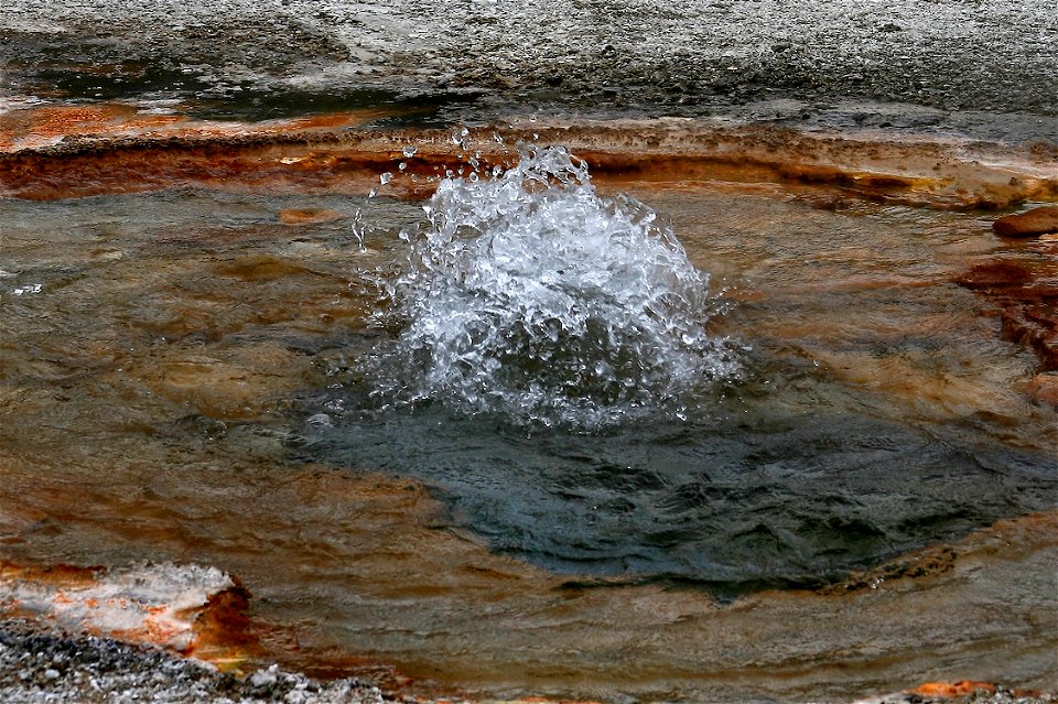 Bubbling Hot Spring