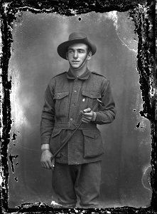 Australian soldier, [n.d.] photo