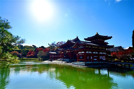 京都宇治平等院鳳凰堂 / Byodoin Hoohdo temple in Kyoto