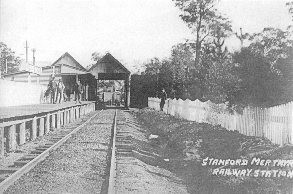 Stanford Merthyr Railway Station, Stanford Merthyr, NSW, [1900] photo
