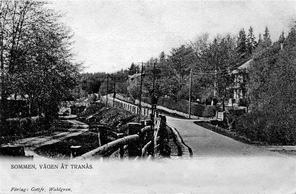 343 Sommen, vägen till Tranås 1903