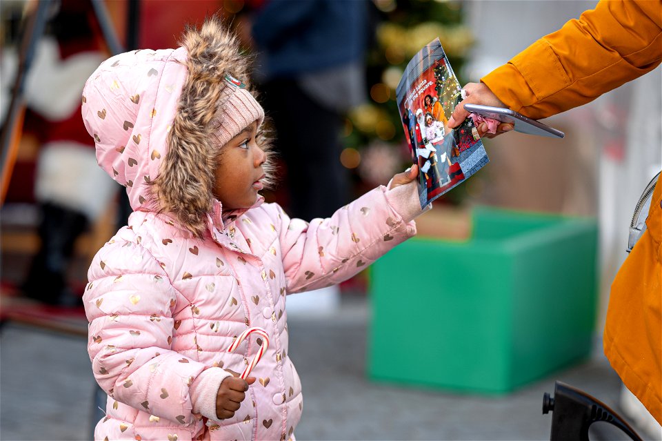 Cocoa with Santa Claus