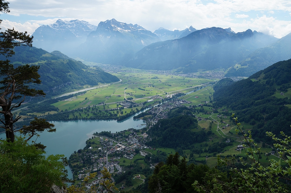 Linthebene in eastern Switzerland