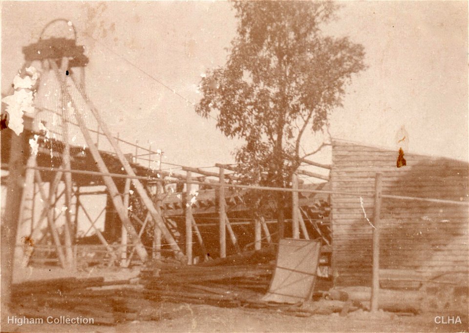 Poppet head, Ayrfield No. 1 Colliery, NSW, [1920s] photo