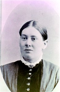 Studio portrait of a lady, [n.d.] photo