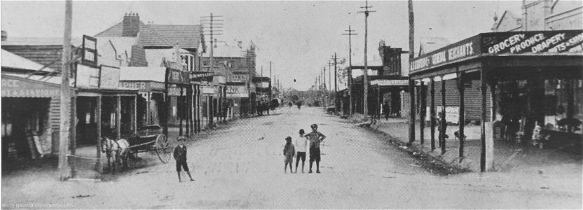 Vincent Street, Cessnock, NSW, [1914] photo