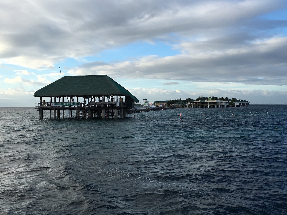 Sunset on Pandanon Island, Cebu, Philippines