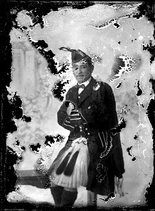 Kilted man, [n.d.]
