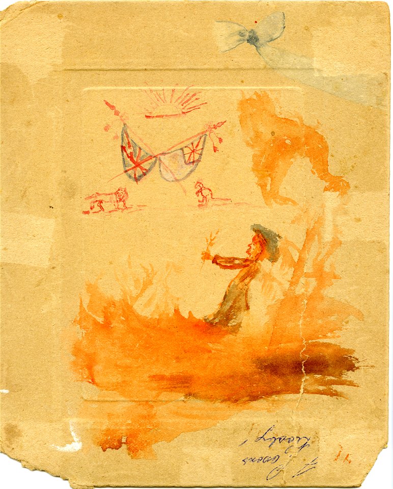 Child's drawing : Verso of Kearsley_005