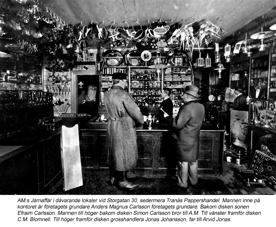 333 AMs järnaffär Storgatan 30 (ca1910)