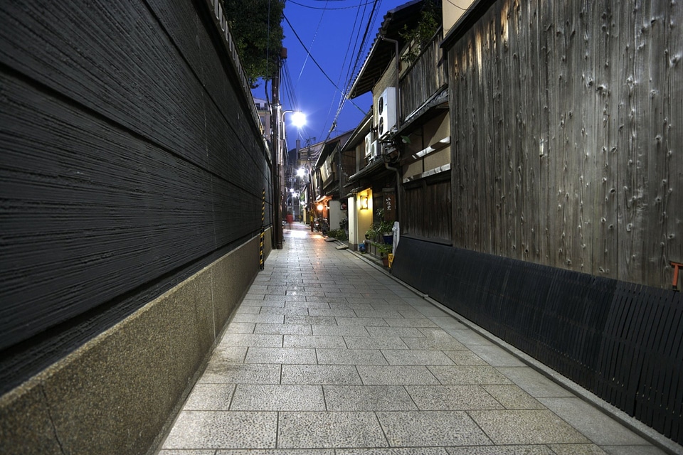 Alley in Gion Kyoto