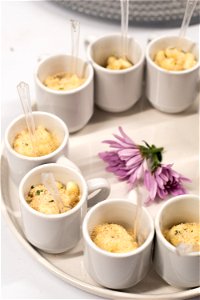Shrimp Alfredo Demi Cup
